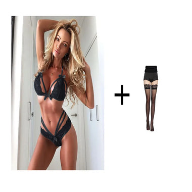 Ladies Sexy Lingerie 3 Pcs Set