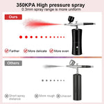 Portable Nails Airbrush Compressor Kit