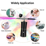 Portable Nails Airbrush Compressor Kit