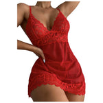 Women V Neck Nightgown