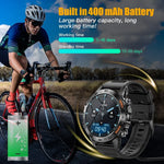 MELANDA Steel 1.39" Bluetooth smart watch for Android