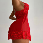 Women V Neck Nightgown